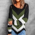 thumbnail image 7 of Kilaqueen Sweaters for Women Fashion Print Long Sleeve Crew Neck Knit Pullover Tops Casual Trendy Comfy Sweater, 7 of 7