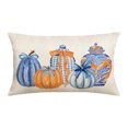 thumbnail image 1 of Thanksgiving Pillow Covers 19.7X11.8 Patterns Sofa Bedroom Decorative, 1 of 6