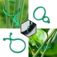 GARDEN RING TIE CLIPS plant support ties flower supports greenhouse