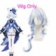 thumbnail image 5 of Furina Focalors Cosplay disfraz Anime Fontaine Ousia Pneuma Furiina Hydro God Archon conjunto uniforme completo zapatos peluca, 5 of 5