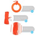 thumbnail image 3 of 1 Set of Water Floating Life Line Rescues Throw Rope for Water Sports Safety, 3 of 8