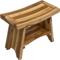 thumbnail image 2 of HomeRoots  18" X 24" Natural Teak Shower Bench, 2 of 3