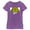 Purple Berry, variant on Girl's Dr. Seuss Grinch Eyes Graphic Crop T-Shirt