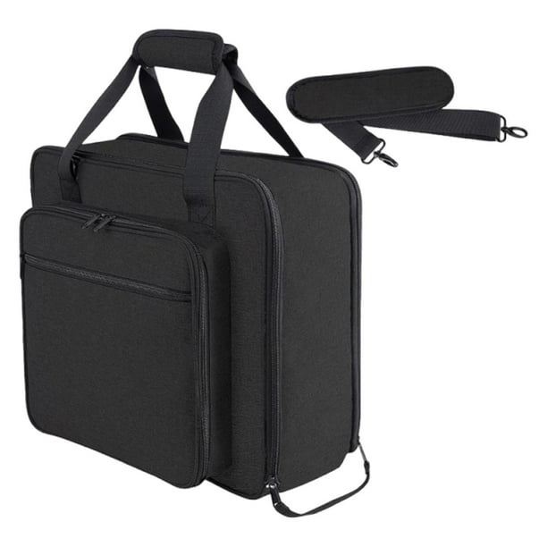 Bolsa para Cafetera Organizadora Resistente con Correa para Hombro Y Funda Transparente Interna Confeccionada en Poliéster Apropiada para Viajes