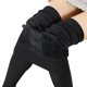 thumbnail image 5 of Txlixc Pantalones de terciopelo grueso, cintura alta, forro de terciopelo, medias elásticas de larga duración Txlixc  moda, 5 of 5