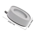 thumbnail image 2 of COMPUKAS Washing Machine Leveling Pads 4Pcs Light Grey For Anti Vibration Laundry Room, 2 of 5