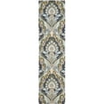 thumbnail image 5 of SAFAVIEH Wyndham Eglantine Damask Wool Area Rug, Blue/Multi, 8' x 10', 5 of 10