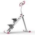 thumbnail image 5 of Vertical Climber Exercise Machine with Resistance, Foldable Stair Stepper for Home Gym, Full Body Cardio Workout Equipment with Adjustable Handlebar & Stable Frame, Pink, 5 of 11
