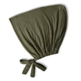 thumbnail image 1 of Pure silk cotton adjustable hair hiding hood cap elastic strap base small hat, 1 of 10