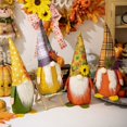 thumbnail image 4 of Thanksgiving Gnomes Plush Fall Decorations,Autumn Harvest Farmhouse Tiered Tray Decor Thanksgiving Day Gift Handmade Nisse Scandinavian Elf Dwarf Doll Home Ornaments   ﻿, 4 of 6