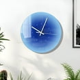 thumbnail image 4 of DESIGNICE 2026 New Garage Clock Outdoor Patio Decor Silent Mantel Clock Creative Gradient Clock Desktop Background Dual Purpose Wall Kitchen Decor Acrylic Decoration, 4 of 7