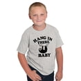 thumbnail image 5 of Hang In There Sloth Encouragement Crewneck T Shirts Boy Girl Teen Brisco Brands S, 5 of 6