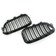 thumbnail image 5 of Par De Rejillas Delanteras De Coche Negras Brillantes, Vallas Dobles, Rejillas De Carreras De Estilo De Coche Para Bmw F20 F21 1 Series 2015-2016 Cateissary VI007169-00, 5 of 7