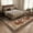 Beige, variant on HIWEAVER Green 2′5" x 8′ Runner Rug for Kitchen Washable Tiger Bedroom Floor Cover Non Slip Indoor Vintage Tribal Stain Resistant Throw Carpet for Dining Room Decor