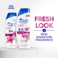 thumbnail image 3 of (6 pack) Head and Shoulders Smooth and Silky 2 in 1 Dandruff Shampoo and Conditioner, Frizz Control, Fresh Floral Scent, Color Safe, 12.5 oz, 3 of 13