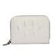 thumbnail image 2 of Cartera de cartera de organza con pestaña de anillo • Diseño de bordado minimalista • Bolsa de organización de identificación fina para hombres y mujeres, 2 of 3