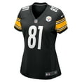 thumbnail image 2 of Women's Nike MyCole Pruitt  Black Pittsburgh Steelers Team Game Jersey, 2 of 7