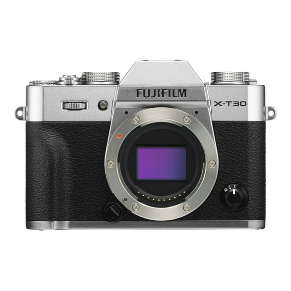 Fujifilm X Series X-T30 - Digital camera - mirrorless - 26.1 MP - APS-C - 4K / 30 fps - body only - Wi-Fi, Bluetooth - silver
