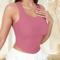 thumbnail image 3 of WMTBSRSW Compression Tank Tops for Women Tummy Control Shapewear Yoga Tops Seamless Body Shaper Workout U Neck Camisole Cami Tops, 3 of 6