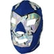 thumbnail image 1 of Mascara de Lucha Libre Deportes Martinez Luchador Mask W Plata con Azul, 1 of 3