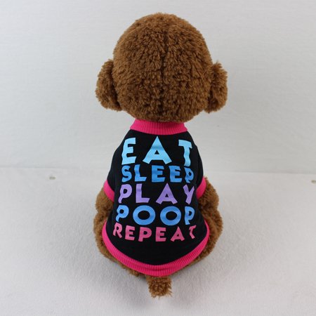 - Dog Clothing Cotton T-Shirt Puppy Costume For Small Dog