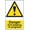 Warning Sign 4, variant on Danger High Voltage Aluminum Sign - 8"x12", Funny Electrical Hazard Warning, Durable Decor for Offices, Labs, Utility Rooms