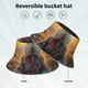 thumbnail image 2 of Balery Flower Meditating Rabbit Sombreros para el sol para hombre y mujer, sombrero de pescador con UPF 50+, 2 of 6