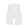 thumbnail image 6 of Cargo Shorts for Women Multiple Pockets Mid Rise Cute Pants Knee Length Streetwear Trendy Short Pant Half Trousers, 6 of 6