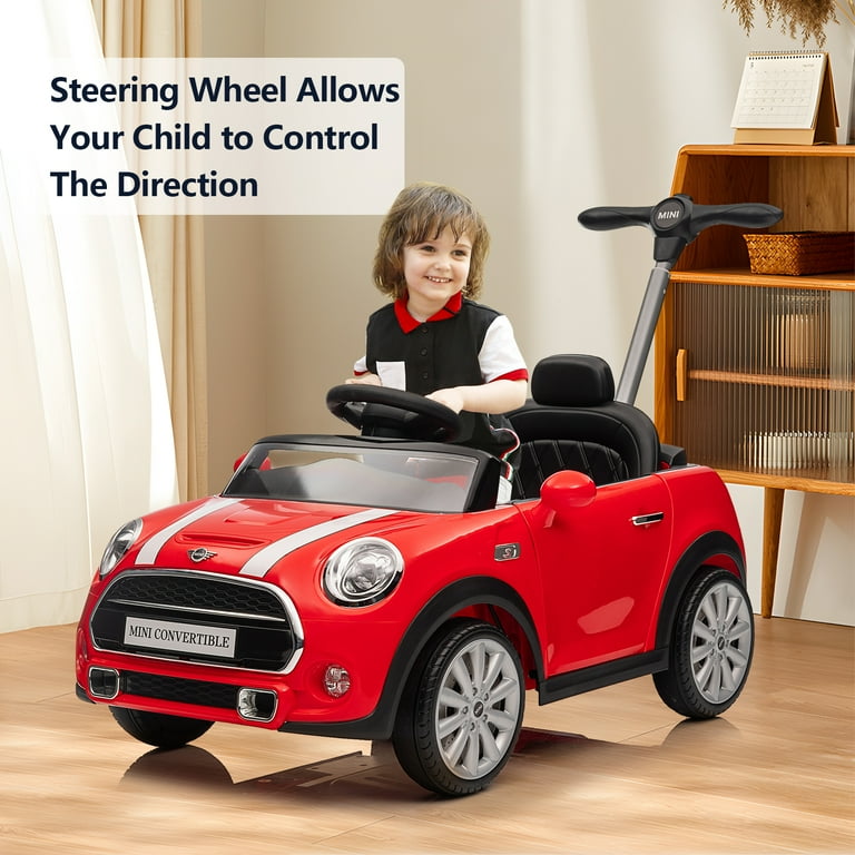 Kids Push Car , BMW Mini Licensed Toddler Push Car Toy