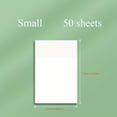 thumbnail image 3 of 50 Sheets Creative Transparent PET Memo Pad - Perfect for School Supplies, Planner Stickers & Sticky Notes!, 3 of 5