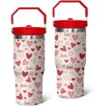 thumbnail image 1 of 30oz Love Tumbler with Handle, 1 of 1