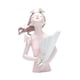 thumbnail image 3 of Adorno de mesa con forma de mariposa, estatua de niña, florero para el hogar Rosa, 3 of 9