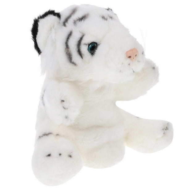 Tiger Puppet Hand Puppet Toy For Parent-Child Interaction Performance Prop 22X16X16CM Interactive Story Telling 1Pack