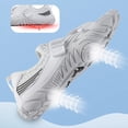 thumbnail image 6 of lnmuld Men Women Barefoot Shoes, Breathable Mesh Strap-On Shoes for Water Yoga Fitness Hiking Color:White,Size:8, 6 of 8