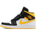 thumbnail image 2 of Women's Jordan 1 Mid SE White/Laser Orange-Black (CV5276 107) - 10.5, 2 of 6