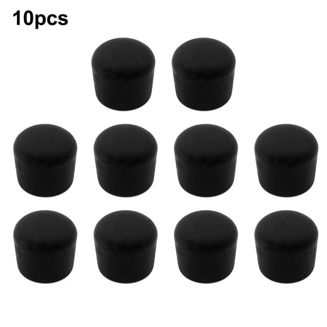 Casquette de Machine de Soccer Casquette Noire de Machine de Baby-Foot Casquette de Machine de Baby-Foot Tige Embout Casquette en Plastique Baby-Foot Soccer de Table