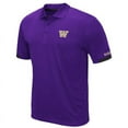 thumbnail image 2 of Men's Colosseum Purple Washington Huskies Big & Tall Santry Polo, 2 of 3