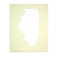 thumbnail image 2 of State of Illinois Stencil 14 Mil 8" X 10" Painting /Crafts/ Templates, 2 of 2