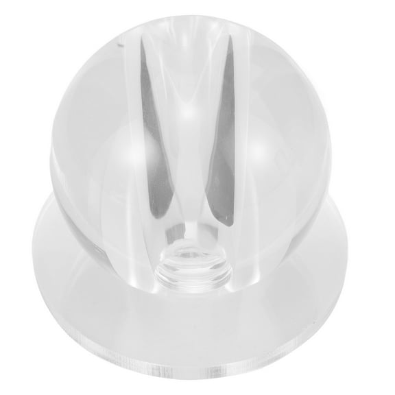 FRCOLOR Billiards Cue Ball With Hole Lightweight Billiards Training Ball Billiards Rod Trainer Billiard Stick Stroke Exerciser Transparent Billiard Ball