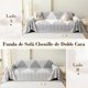 thumbnail image 2 of Funda para Sillones Chenille de Doble Cara Funda de Sofa Duradero Cubre Sillones Resistente al Desgaste Cubre Sofa Gris, 2 of 4