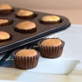 thumbnail image 7 of Casewin 1000 Pieces Mini Paper Baking Cups Cupcake Liners Chocolate Paper Candy Cups Muffin Wrappers for Jubilee Party Birthday Celebration, Brown, 7 of 7