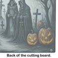 thumbnail image 3 of The Grim Reaper Spooky Halloween Glass Cutting Board Large 12 in x 15 in, 3 of 5