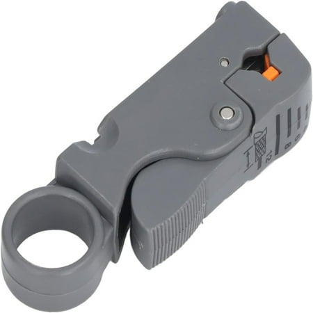 

Improved Size Efficient and Easy to Use Coax Cable Peeling Tool Included Rotary Coaxial Cable Stripper for RG58 Network Wire with HT-332 Tool - Upgraded