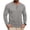 Gray, variant on Fnnxeal Mens T-Shirts Casual Long Sleeve Fashion Fall Winter Crew Neck Black Shirts for Men Size 2XL