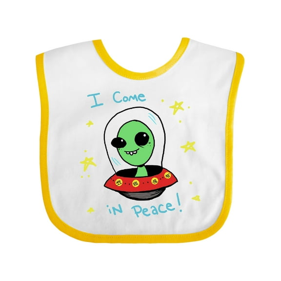 Inktastic Alien Boys or Girls Baby Bib