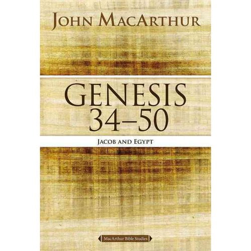 MacArthur Bible Studies Genesis 34 to 50: Jacob and Egypt, (Paperback)