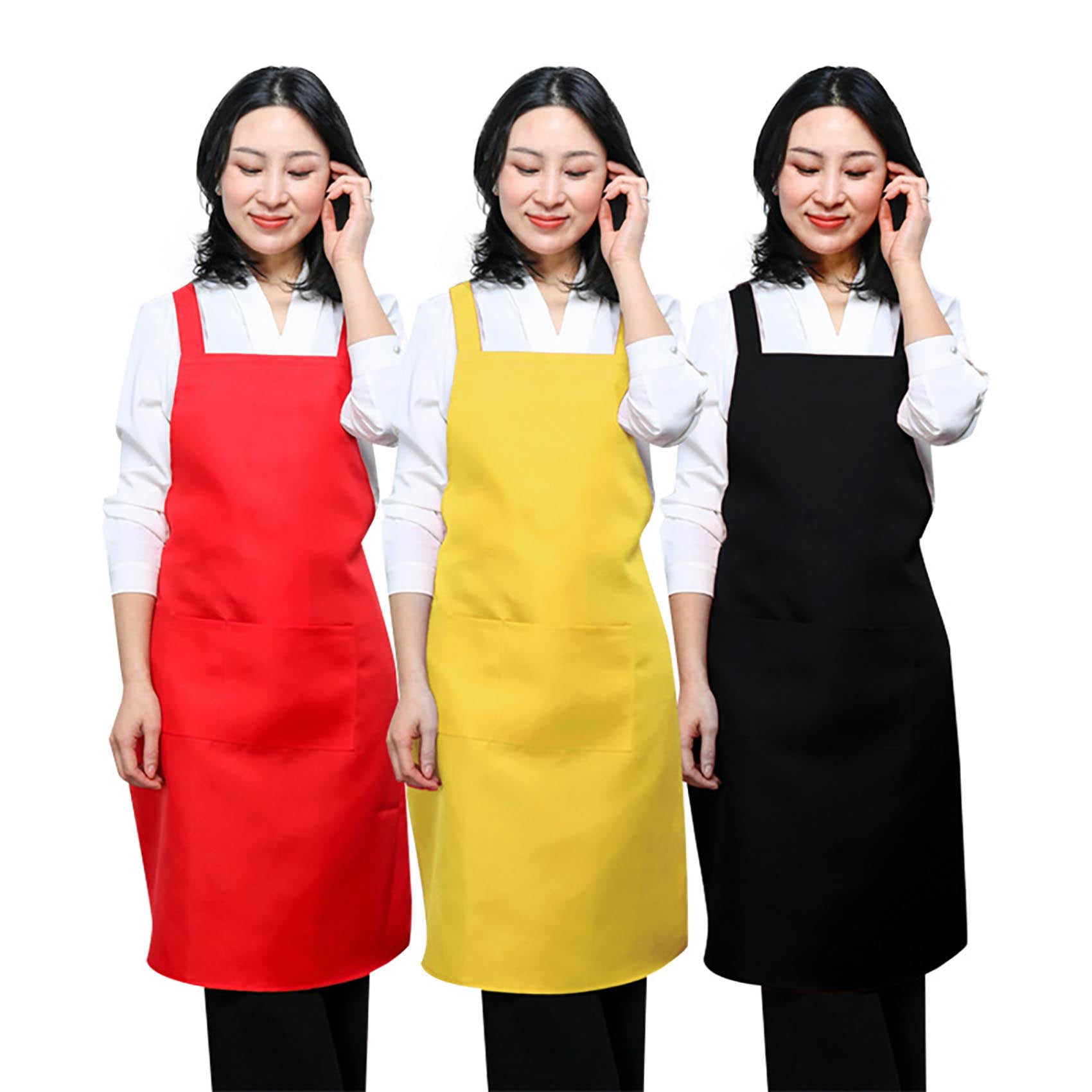 2 Pack New Waitress Waiter Waist Half Bip Aprons Heavy Duty Choose from 4 Colors 