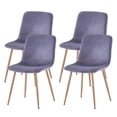 thumbnail image 2 of 4PCS Kitchen Dining Chairs Modern Style Furniture Chairs for Kitchen Living Room Lounge Room, （Gray）, 2 of 9