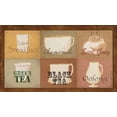 thumbnail image 2 of DiPaolo, Dan 14x10 Black Ornate Wood Framed with Double Matting Museum Art Print Titled - Tea Time 2, 2 of 4