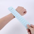 thumbnail image 1 of Silicona Slap Ring Bloc de notas Bolsillo portátil Lista de tareas Pulsera (Azul claro) JShteea  Libre de BPA, 1 of 9